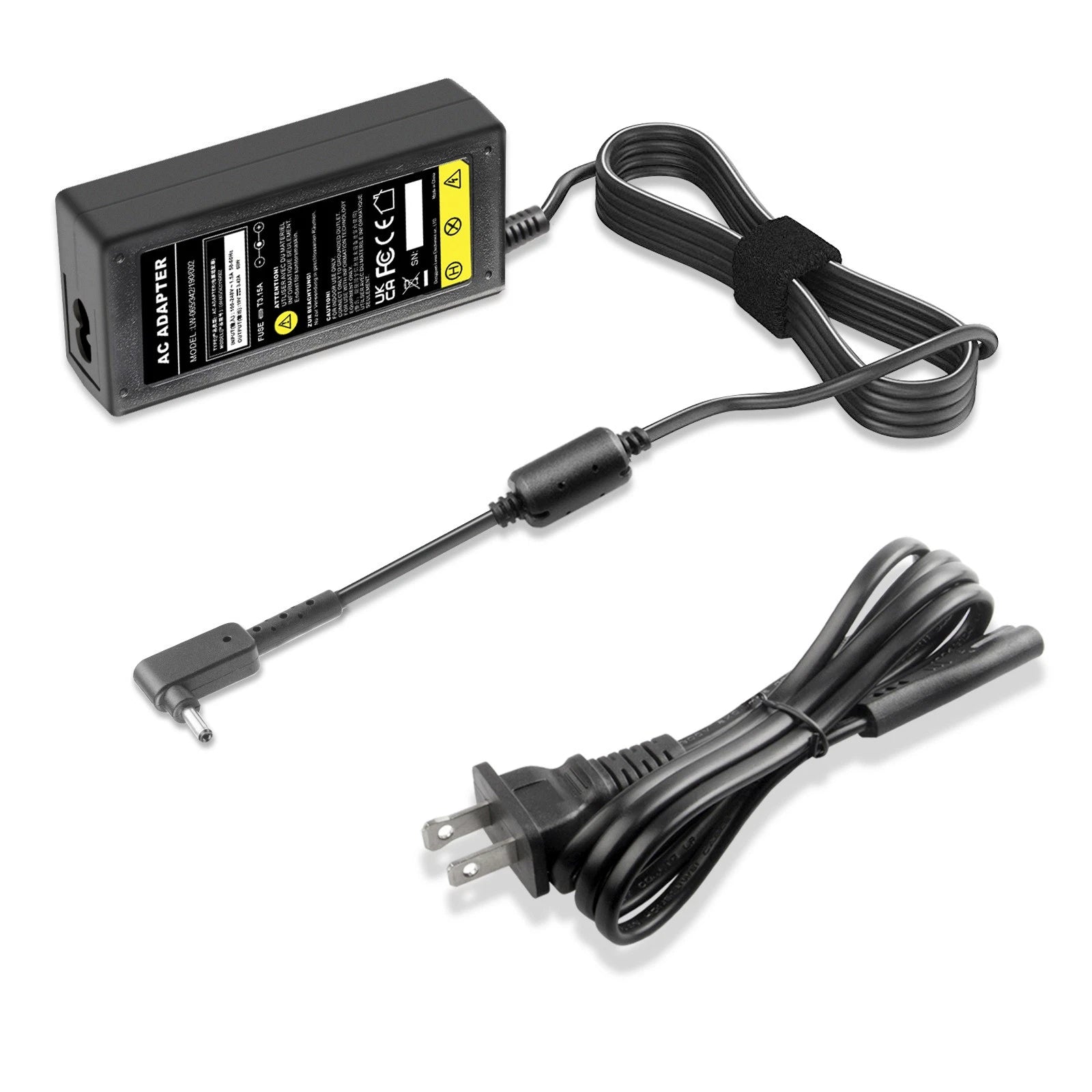 19V 3.42A 65W AC Adapter Laptop Power Charger for Acer ChromeBook C720 C720P USA
