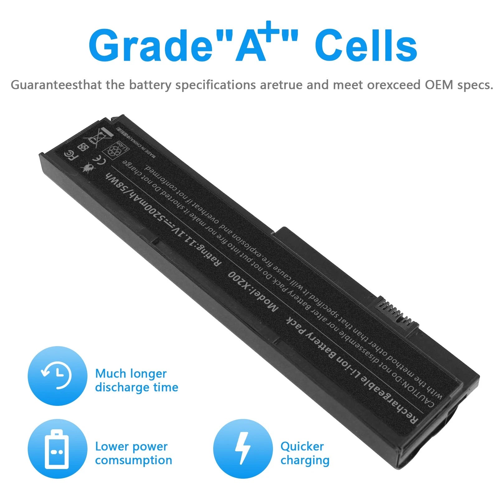 ?Battery For IBM Lenovo ThinkPad X200 X200s X201 X201i Series 42T4650 42T4534
