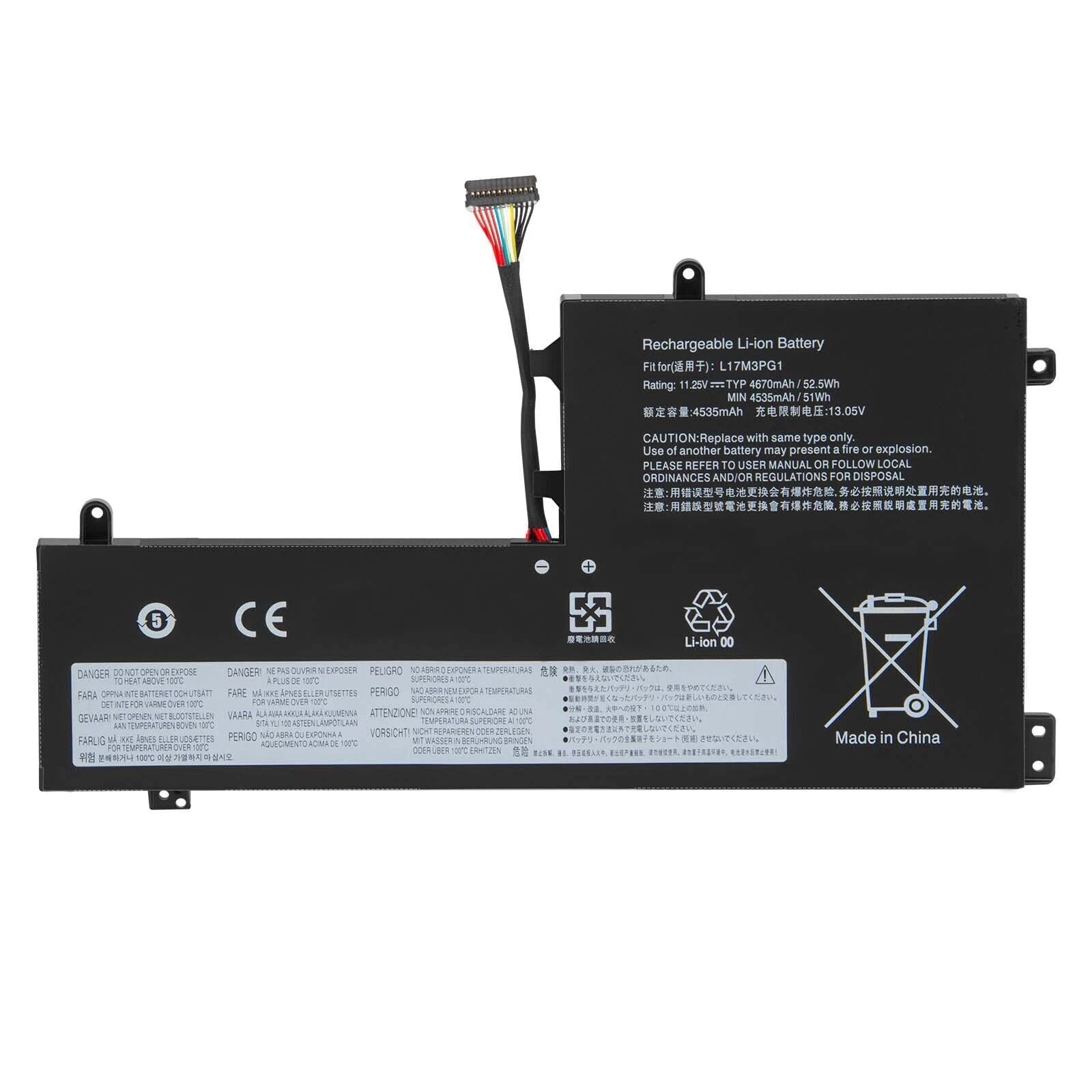 L17C3PG1 Battery For Lenovo Legion Y530 Y545 Y540 Legion Y7000P Series 52.5Wh