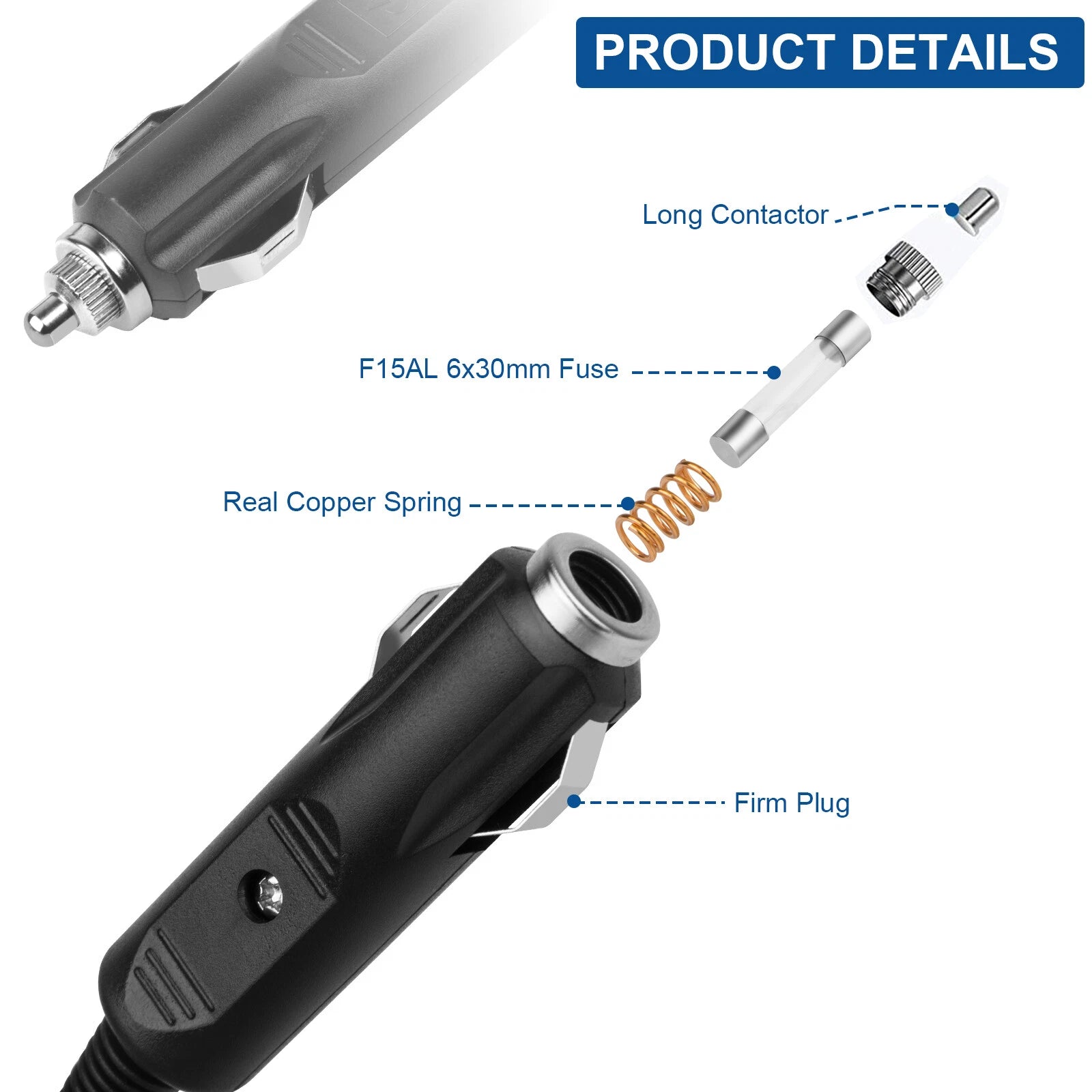 Laptop USB-C Car Charger for Lenovo Thinkpad E585 E590 E470 E490 L480 L390 T590