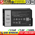 For Dell Latitude 7212 Rugged Tablet J7HTX 34Wh Rechargeable Li-Ion Battery
