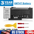 6MT4T Battery For Dell Latitude E5470 E5570 Precision 3510 79VRK 7V69Y 62Wh 7.6V
