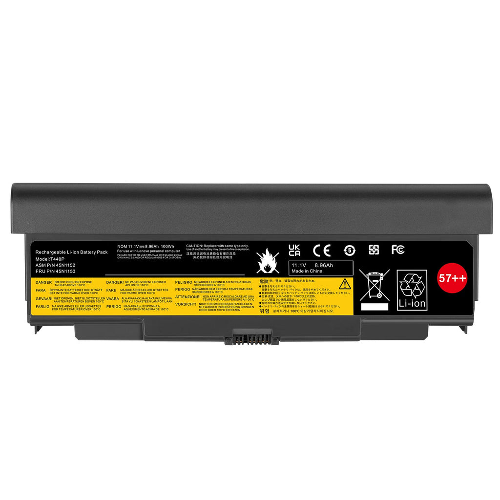 6/9Cell T440P Battery for Lenovo ThinkPad T540P L440 L540 W540 0C52863 57++