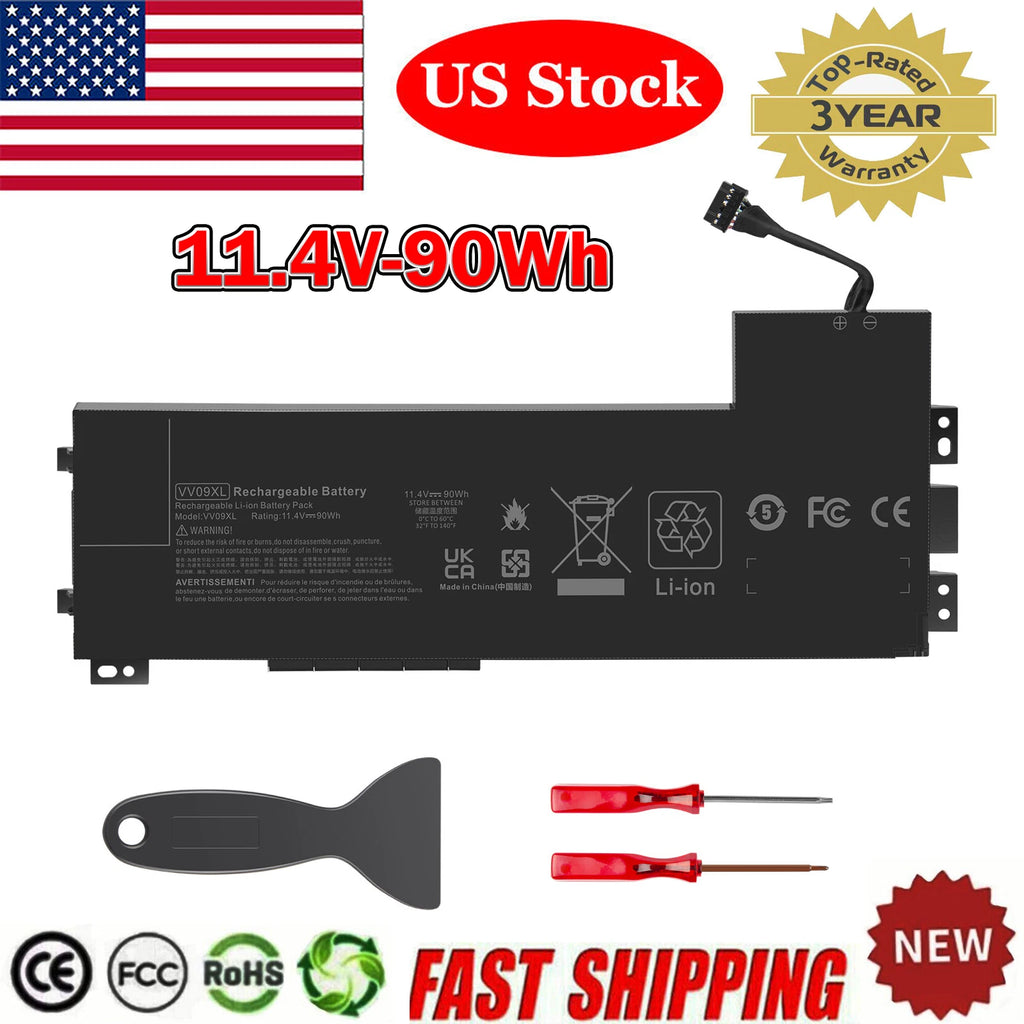 VV09XL VV09090XL Battery for HP ZBook 15 G3 G4 Serie HSTNN-DB7D/-C87C 808452-001
