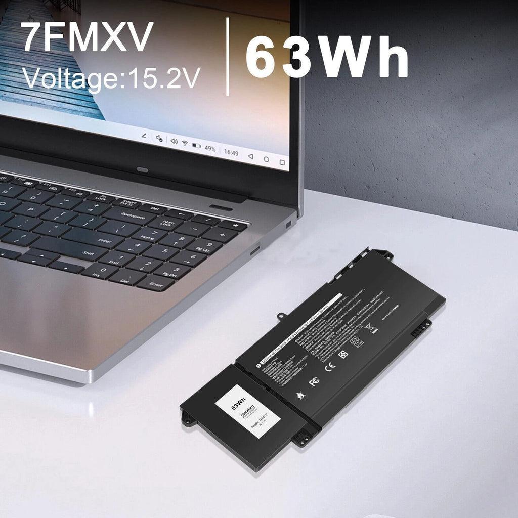 ??LOT 30Pc 7FMXV Battery For Dell Latitude 5320 7320 7420 7520 9JM71 TN2GY 4M1JN