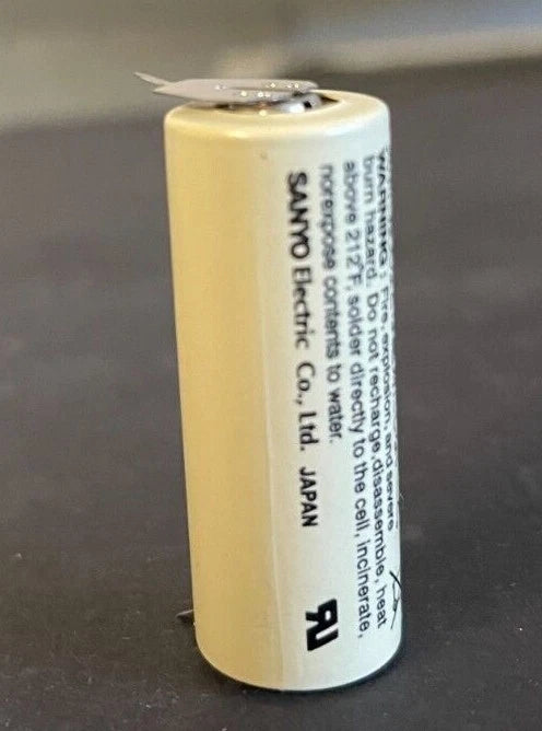 Brand New Sanyo CR17450SE Lithium 3V 2500MAH Battery w/ Pins