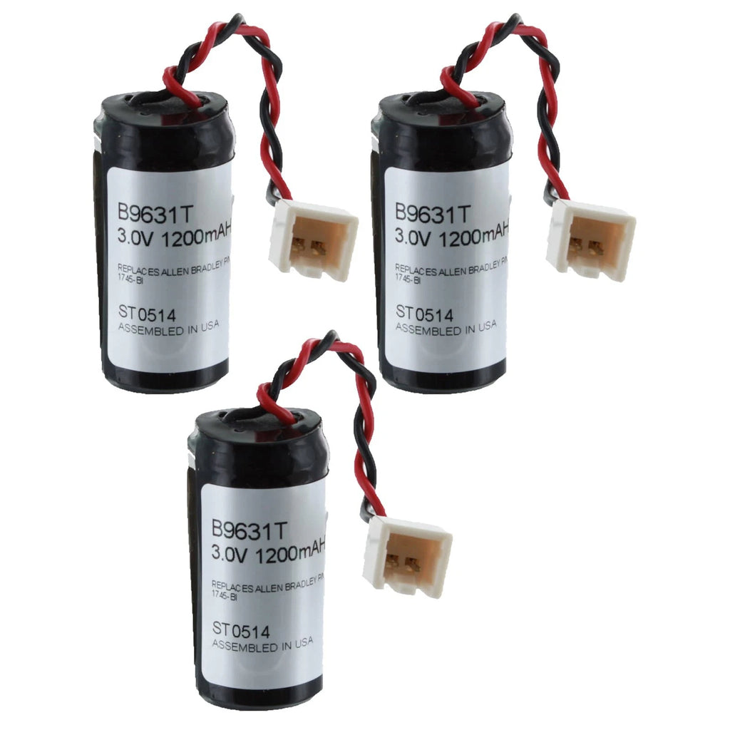3 Computer Batteries Fit Allen Bradley Programmable Logic