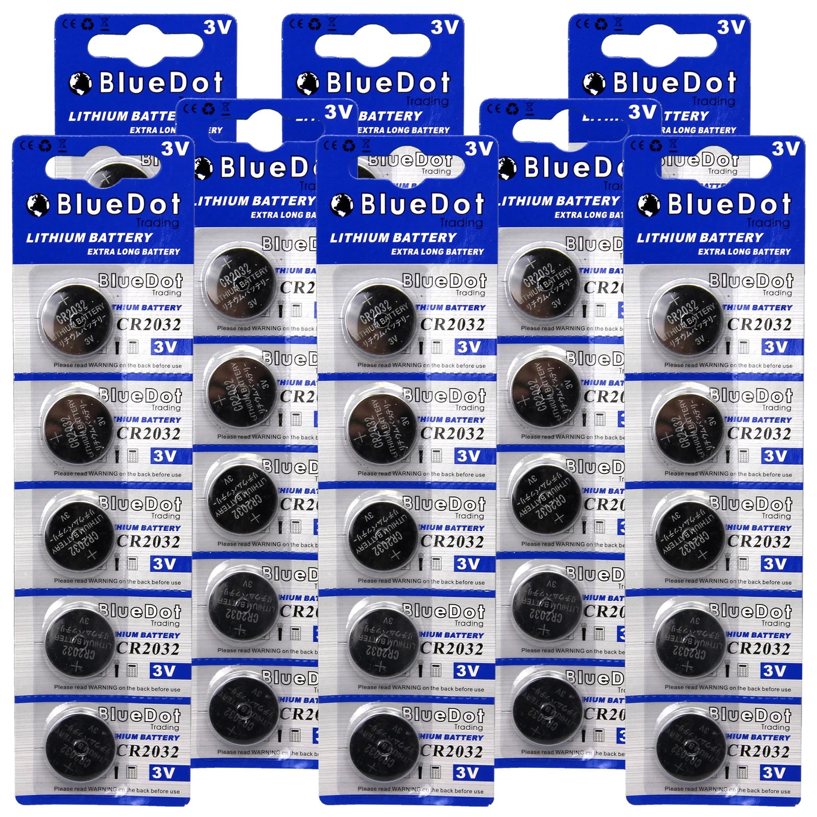 NEW & US Shipper ~ 40 pcs 5004LC CR2032 BR2032 L14 ECR2032 Lithium battery 3V