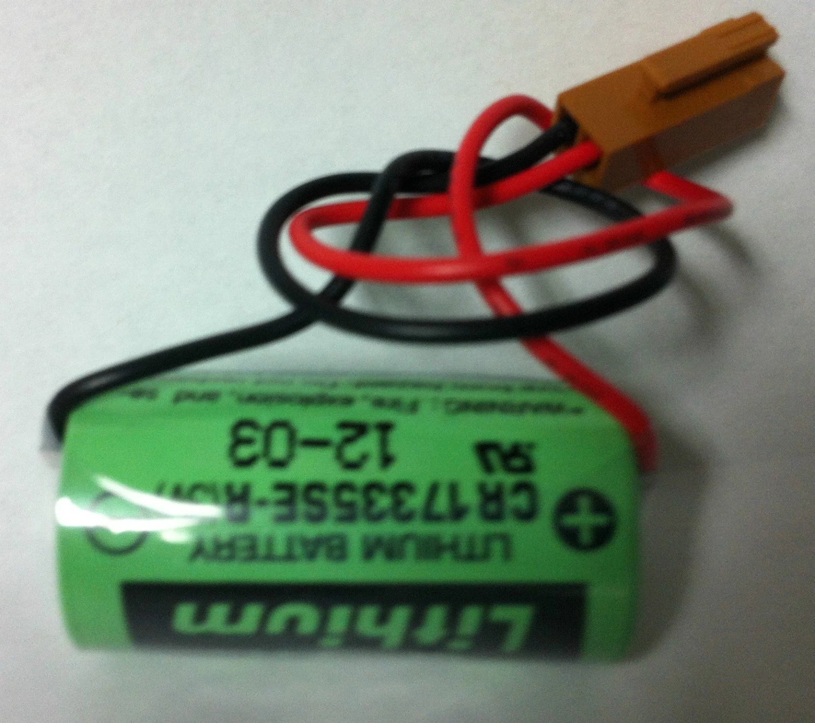 Brand New Sanyo CR17335SE-R 3 Volt Lithium Battery, Industrial & Memory Applicat