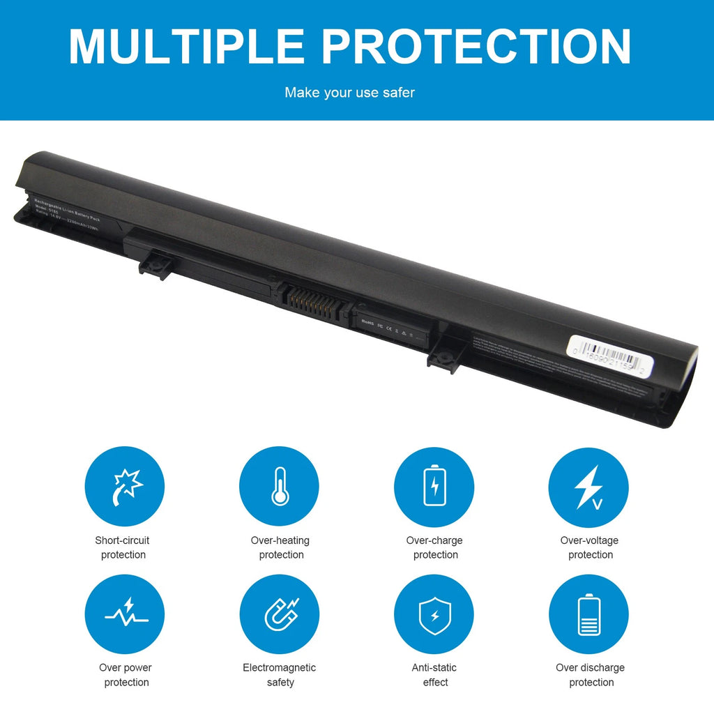 Laptop Battery For Toshiba Satellite L50-B L55-B L50-C L50-B-191 C50-B-14D 4Cell