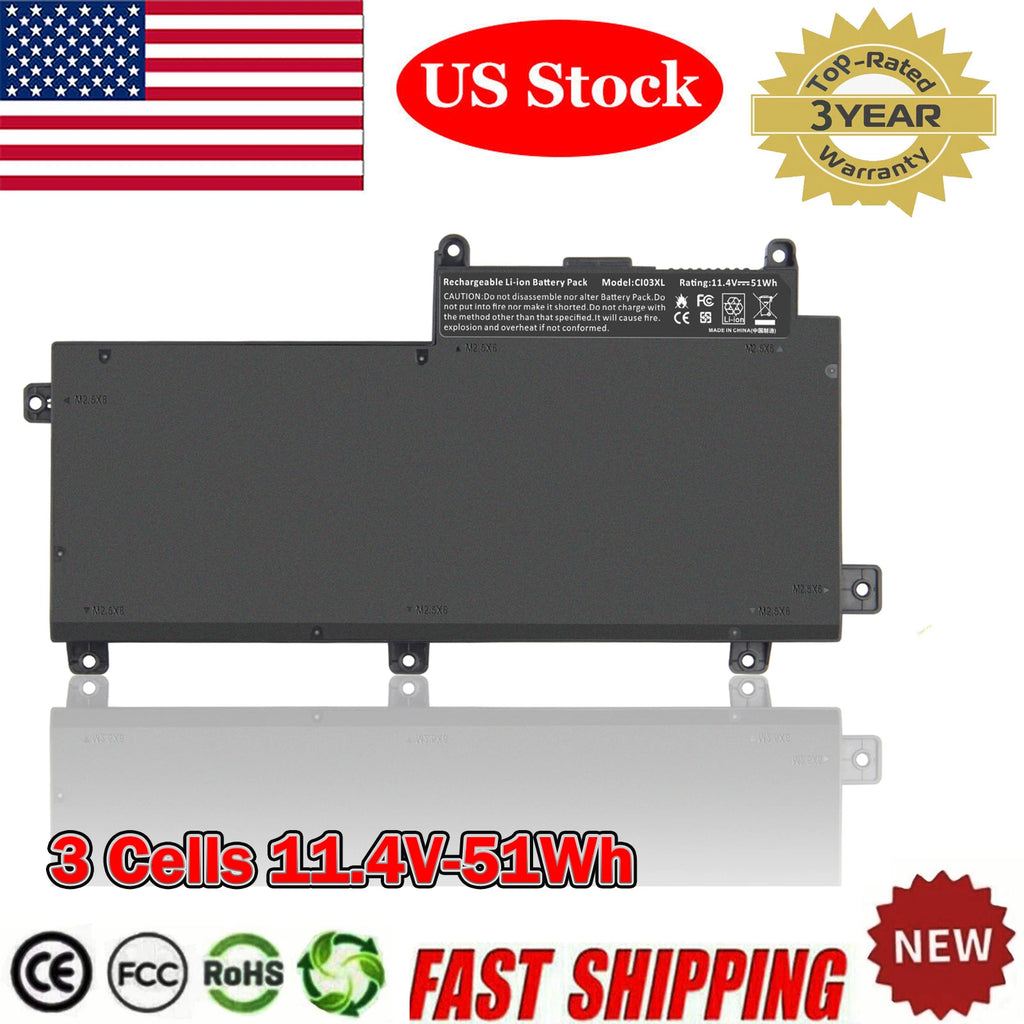 For HP ProBook 640 645 G2 650 655 G2 Battery CI03 CI03XL HSTNN-UB6Q 801554-001