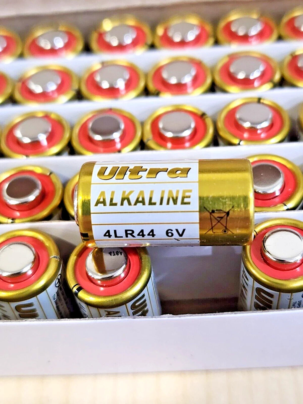 10 x ULTRA ALKALINE 4LR44 / 476A / A544 / K28A / L1325 COLLAR 6V BATTERIES