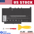7CJRC 42Wh Laptop Battery For Dell Latitude E7270 E7470 KNM09 21X15 TX283 PC