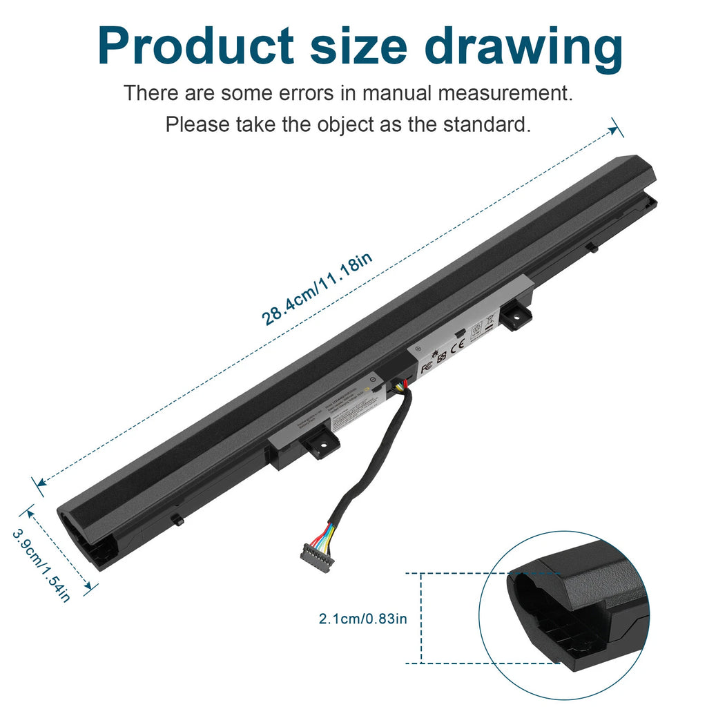 L15L4A02 L15C4A02 L15S4A02 Battery For Lenovo IdeaPad V310-14ISK V310-15ISK FAST