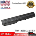 Battery For HP EliteBook 8530p 8530w 8730W 493976-001 501114-001 KU533AA Laptop