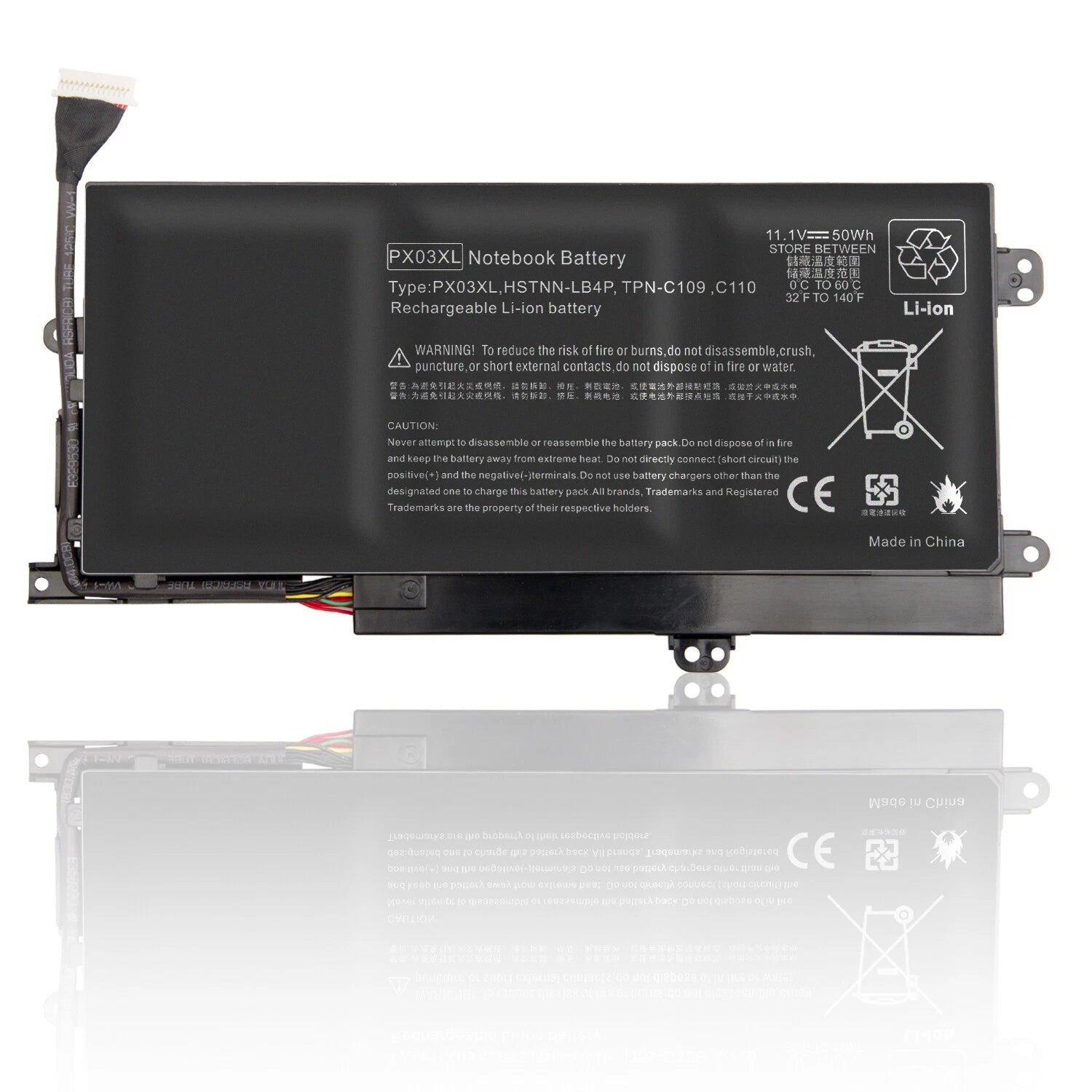 PX03XL Battery For HP Envy 14-K Touchsmart M6-k M6-k125dx k010dx 715050-001 PC