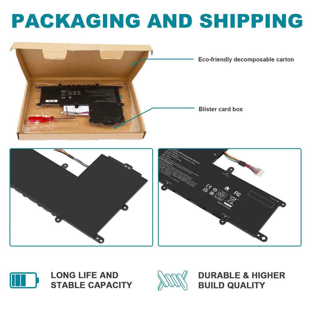 Battery HP Stream 11-R 11-R014WM 11-AH 11-AK 11-Y 823908-1C1 824560-005 PO02XL