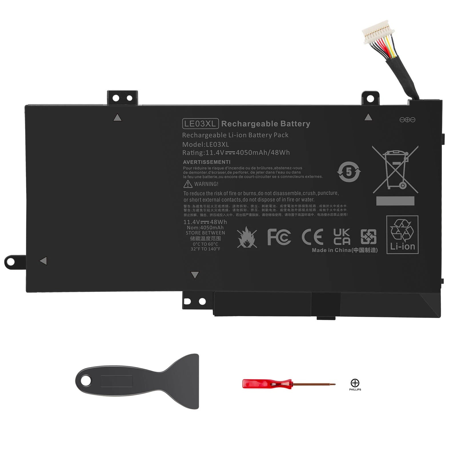 LE03XL Battery for HP Pavilion x360 HSTNN-PB6M 796220-541 796356-005 796220-831