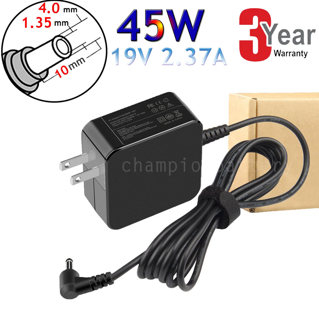 45W AC Adapter Charger For ASUS VivoBook Q200E S200E X201E X202E X200CA X200MA