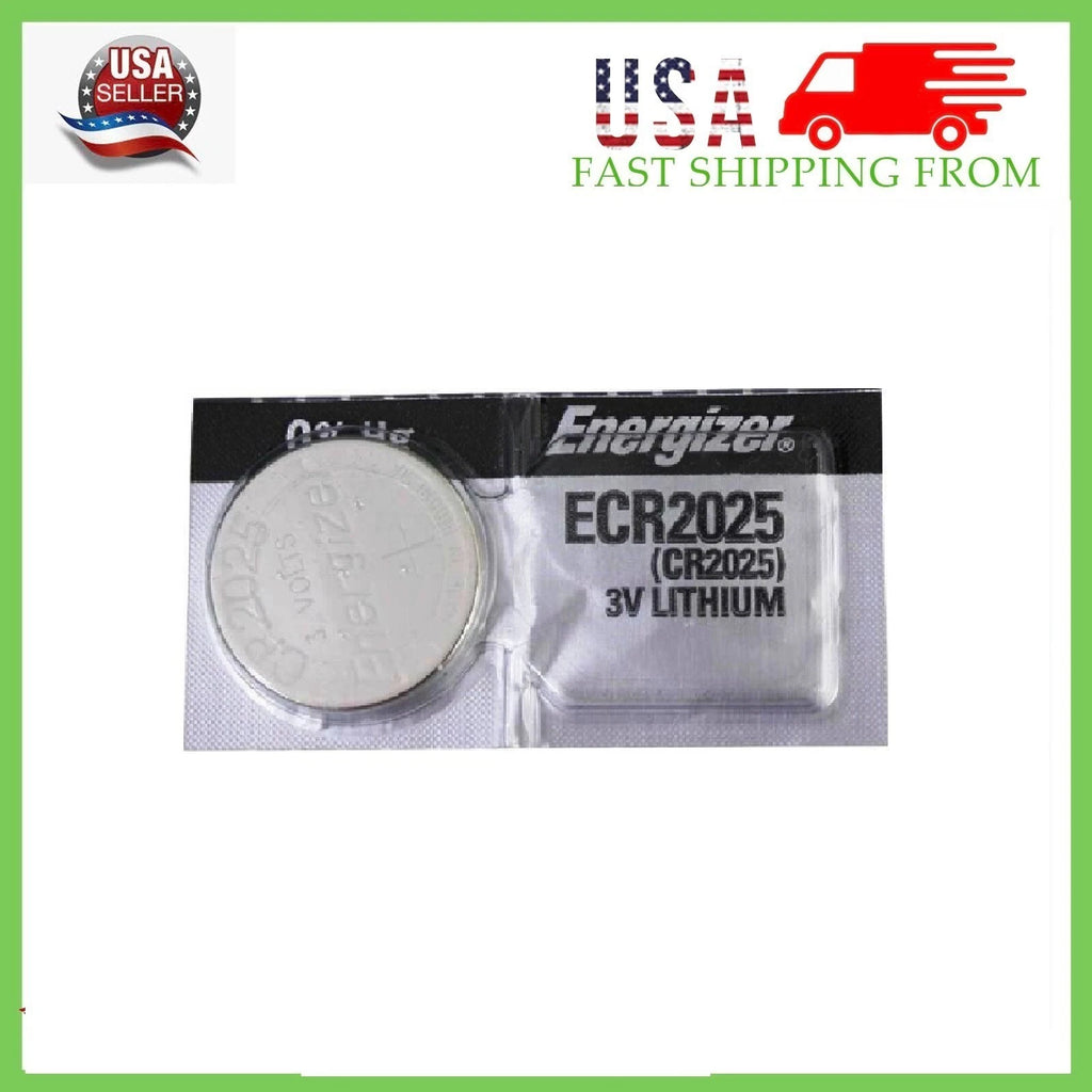 10 Pack Fresh Energizer ECR 2025 CR 2025 Lithium 3V Battery CR2025 Expire 2033