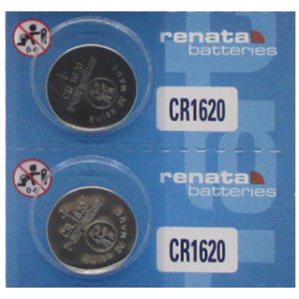 Pack of 45 Genuine CR1620 RENATA Battery Lithium Coin Batteries 0% Mercury