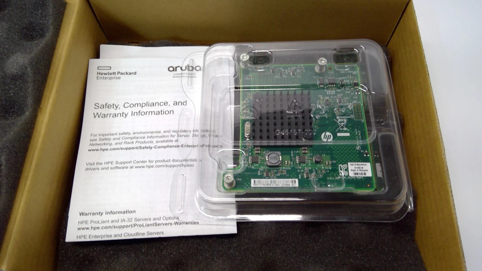 615729-B21 HP Ethernet 1GB 4P 366M 615727-001 Adapter 616010-001