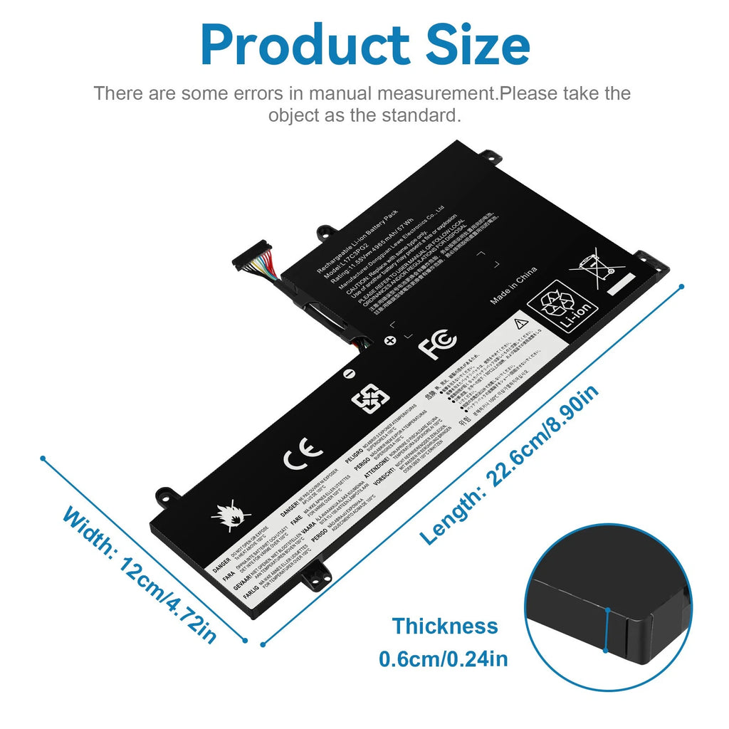 L17C3PG2 L17M3PG2 Battery For Lenovo Legion Y730 Y740-15ICH Y740-15ICHg