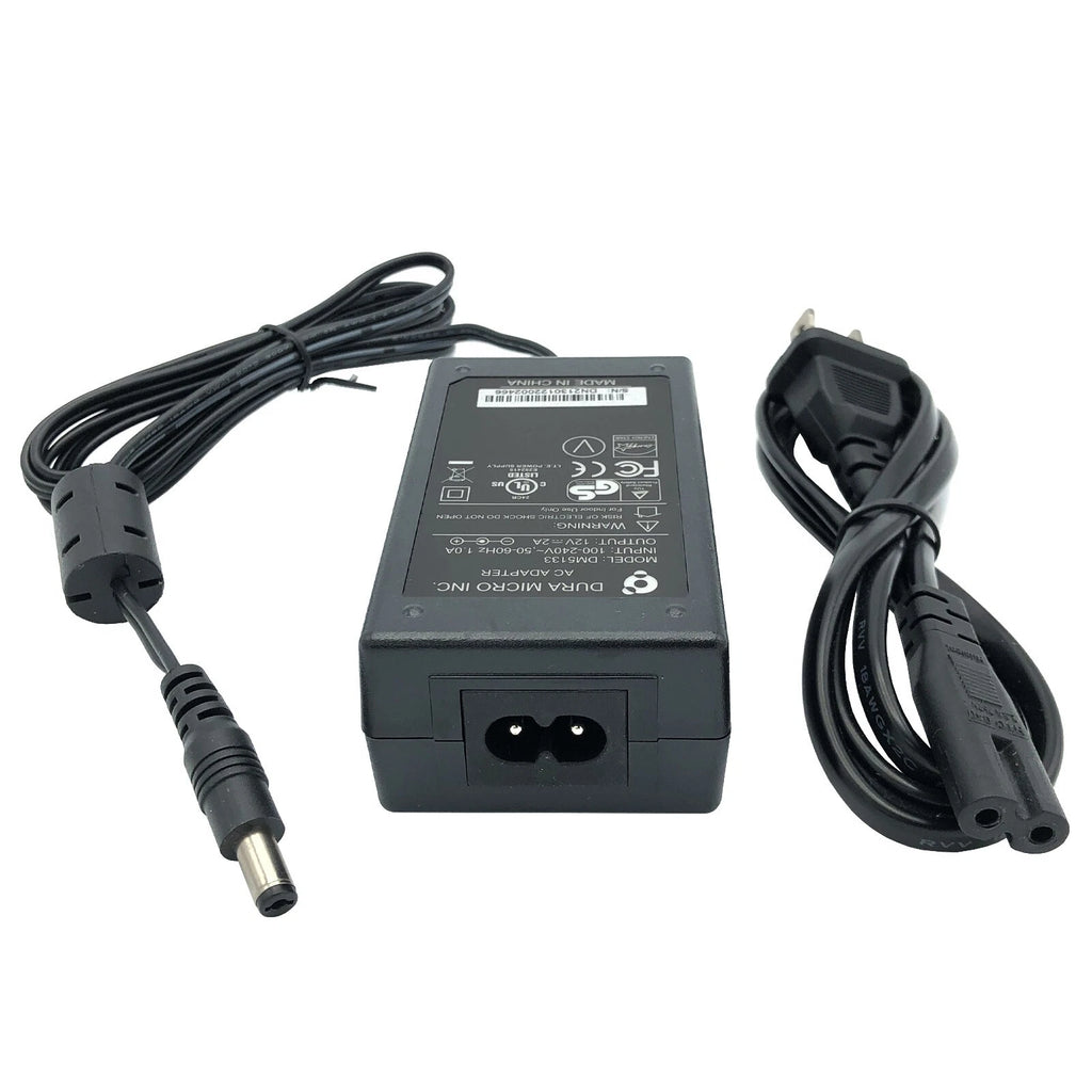 NEW Original Dura Micro Inc DM5133 AC Adapter 12V 2A 24W Power Supply 5.5x2.1mm