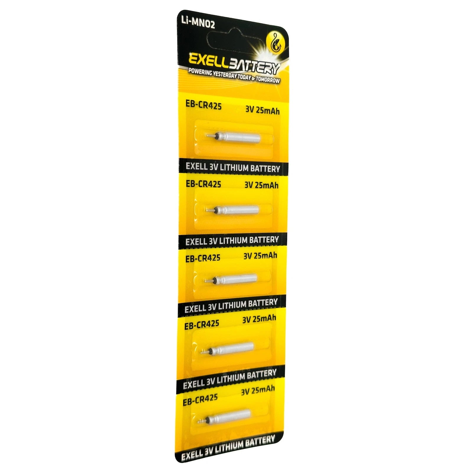 5-PACK 3V Lithium LiMnO2 Battery CR425 Pin Shape Battery Fits Microphones BR425
