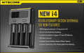 Nitecore i4 Intellicharger Universal Li-ion Ni-MH Ni-Cd Battery Charger 1.5v 3.7