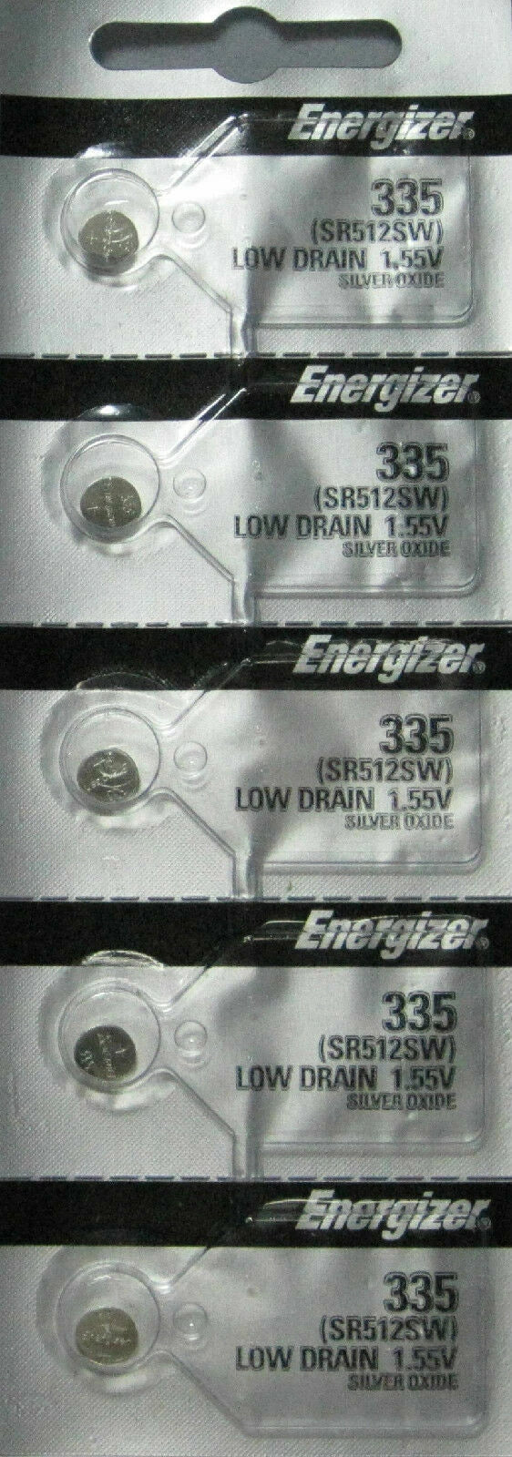 10 NEW Energizer 335 SR512SW SR512SW Silver Oxide Watch Battery USA SELLER