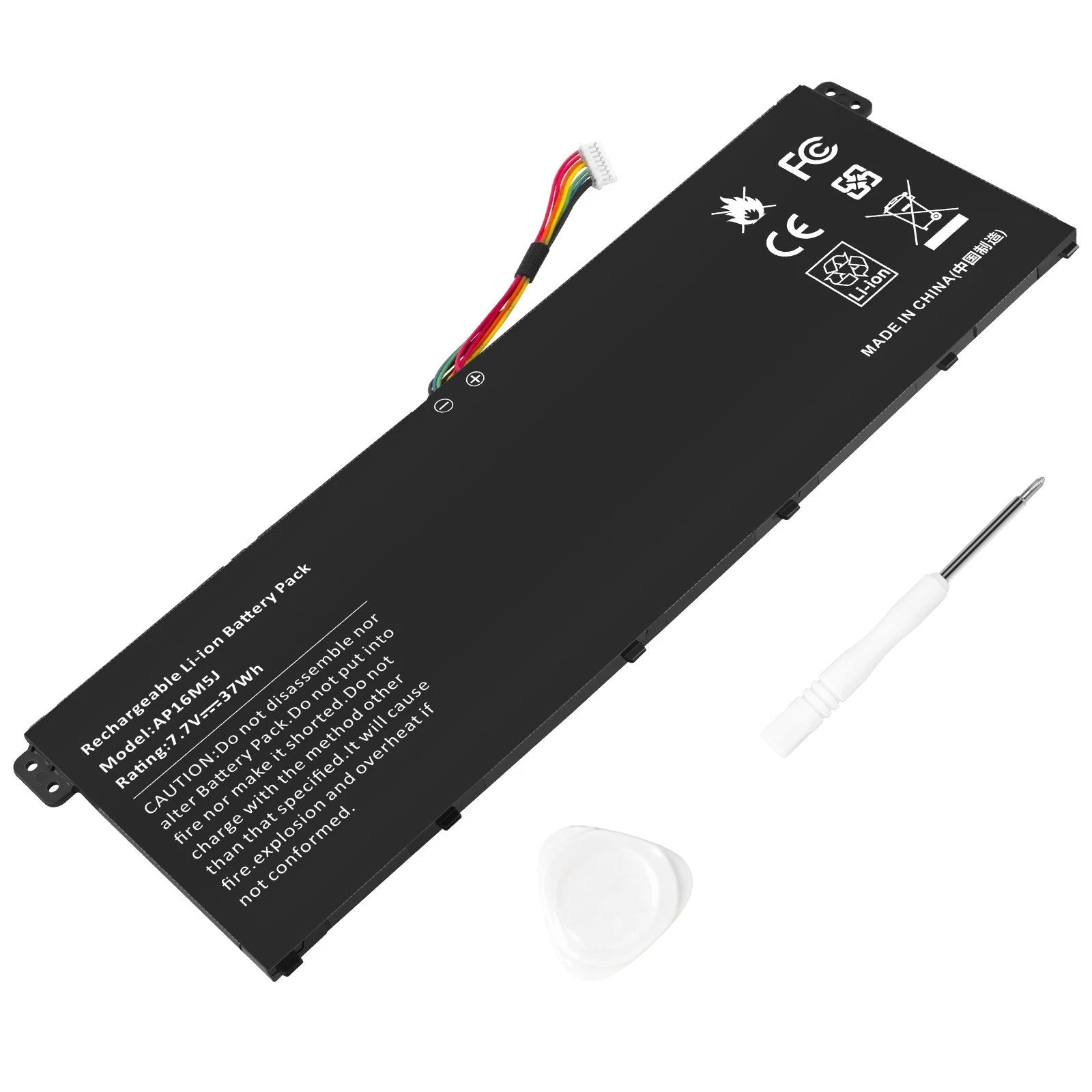 Battery AP16M5J For Acer Aspire 3 A314-31 A315-21 5 A315-51 ES1-523 Series 37Wh