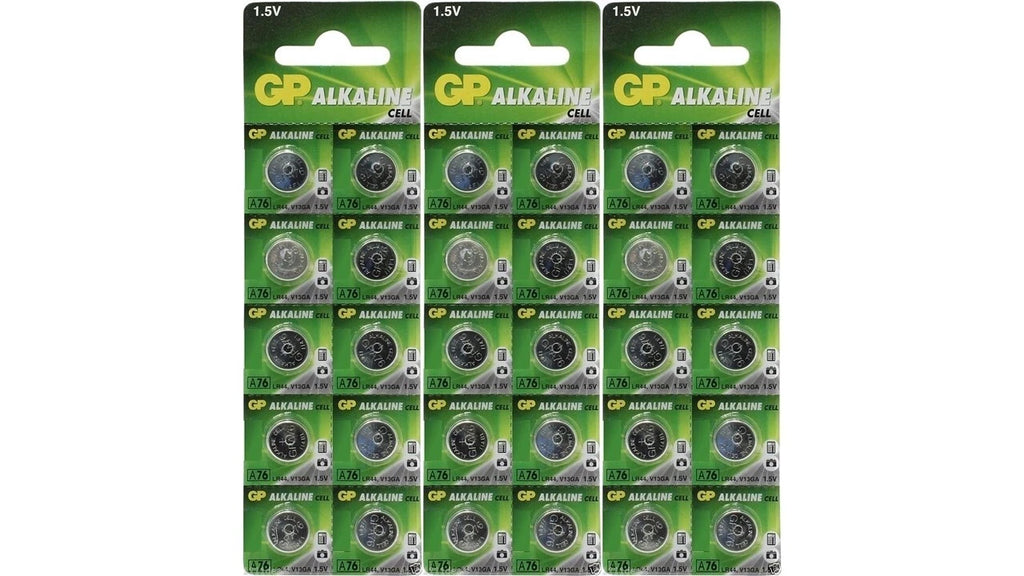 40 New GP LR44 AG13 A76 V13GA 357 1.5V Alkaline Batteries - USA Seller Exp 2020
