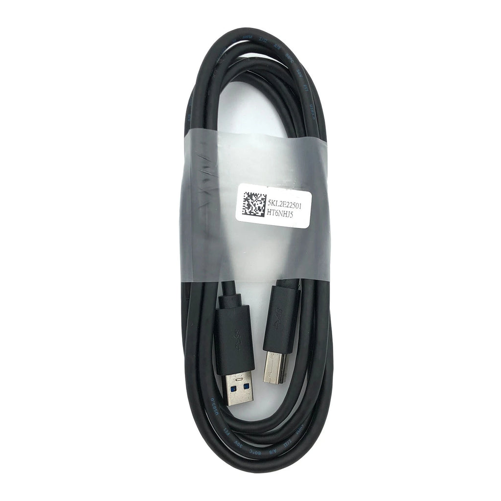 Genuine 5ft Cable USB Type A to B for Dell P2715Q 27-Inch Screen LED Monitor