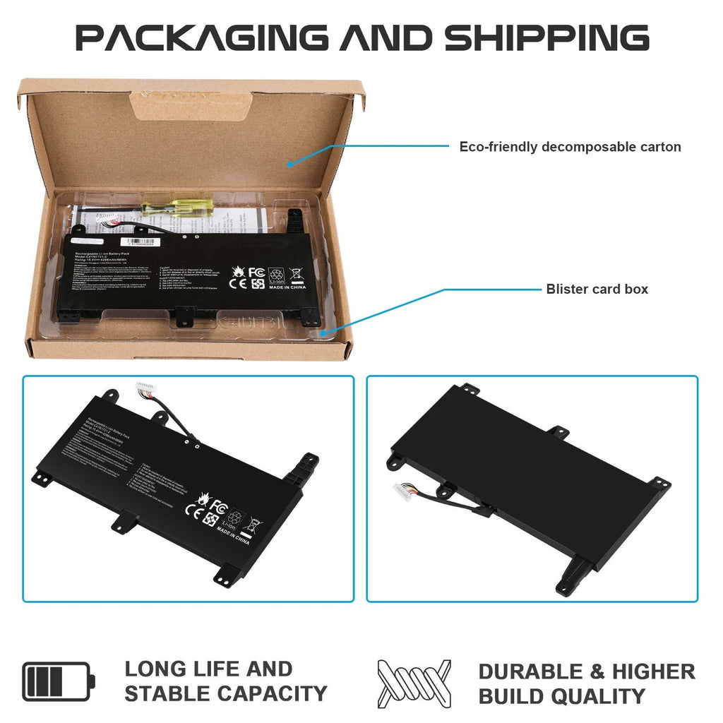 Battery C41N1731-2 For ASUS ROG Strix G512L G531G G532L G712L G731G G732L Series