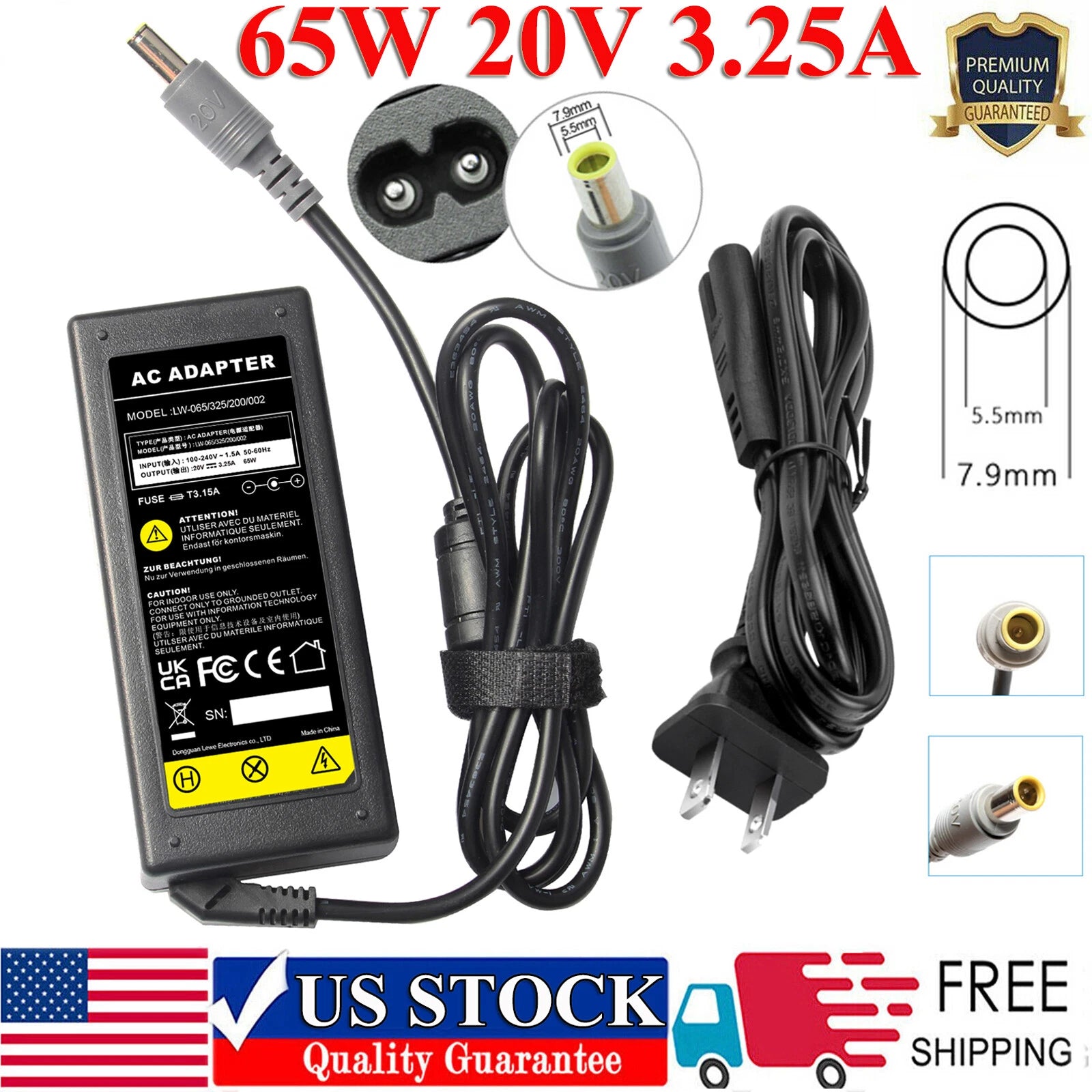 For Lenovo ThinkPad AC Adapter Laptop Charger T420 T410 T510 T520 X200 X220 X230