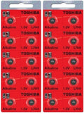 LR41 / AG3 Toshiba 1.5V Alkaline Pack Of 20 Button Cell Batteries EXP 2024