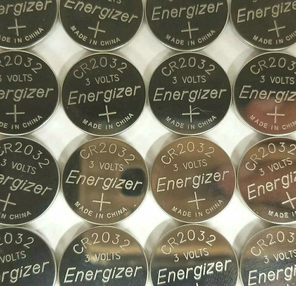 50 BULK ENERGIZER CR2032 CR 2032 ECR2032 3v Battery EXPIRE 2026