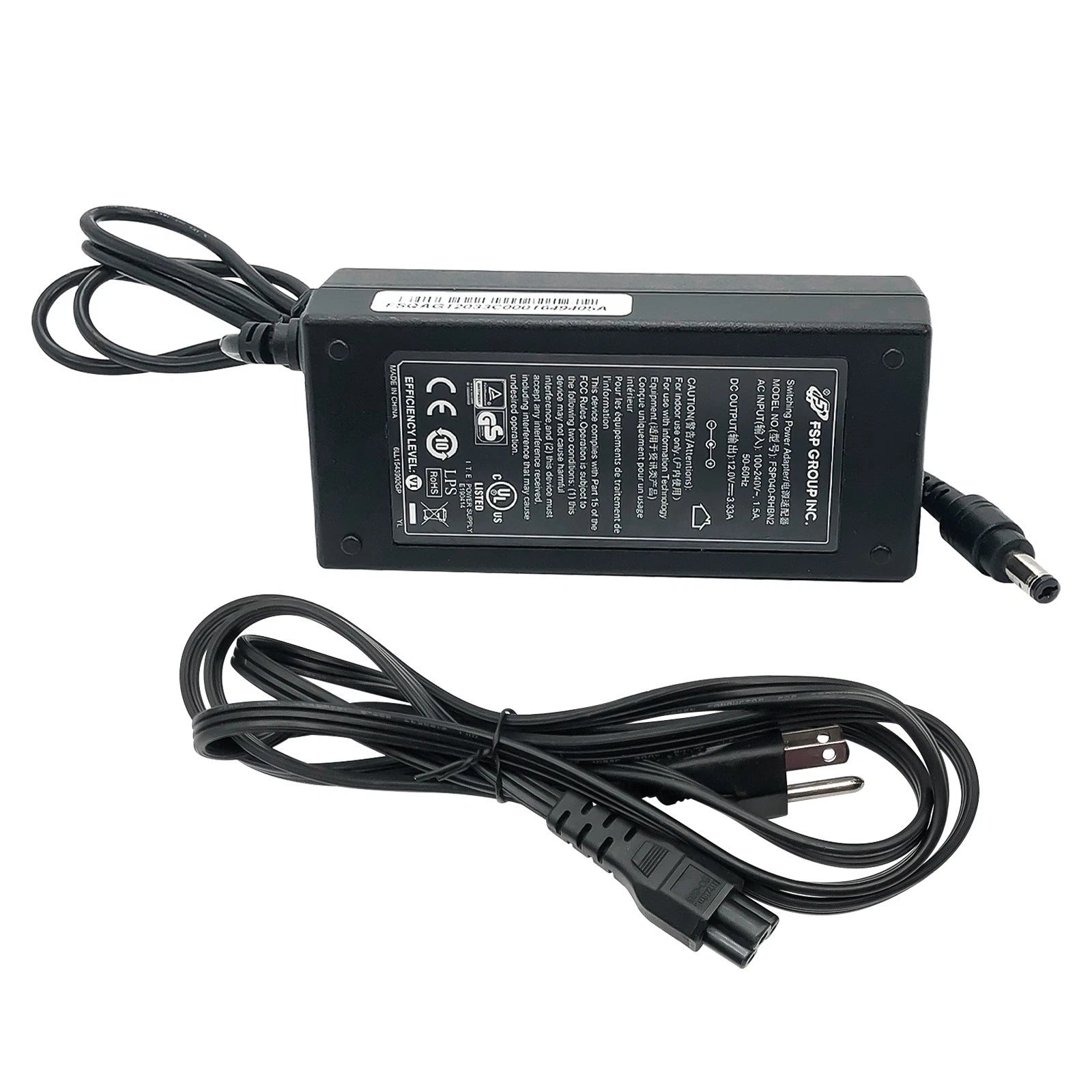 NEW Genuine FSP 40W AC Power Supply Adapter FSP040-RHBN2 12V 3.33A w/PC