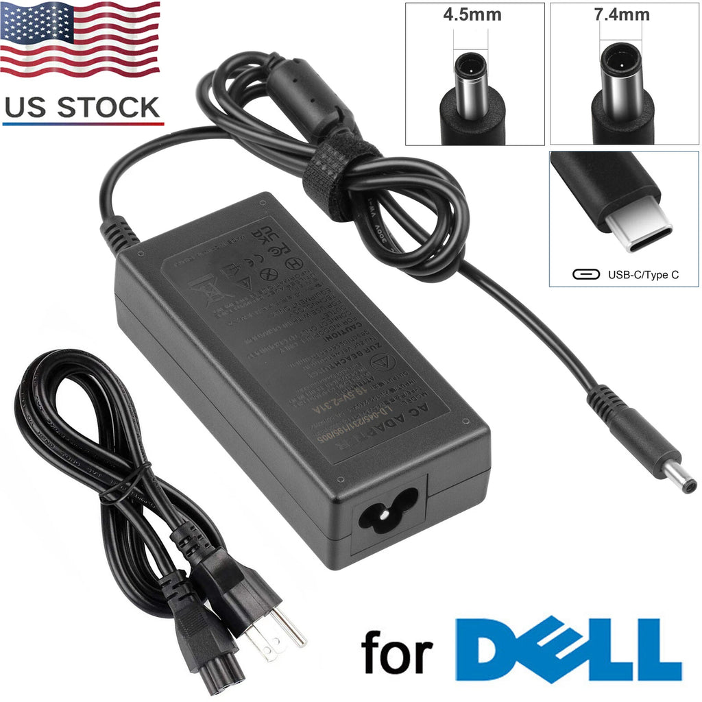For Dell Latitude Inspiron XPS Precision All Series Power AC Charger Adapter US