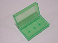 10 pcs GREEN PLASTIC STORAGE CASE HOLDER BOX For 18650 16340 CR 123A BATTERY