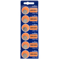 6 pcs CR1220 Battery By muRata - 3V Lithium Coin Cell