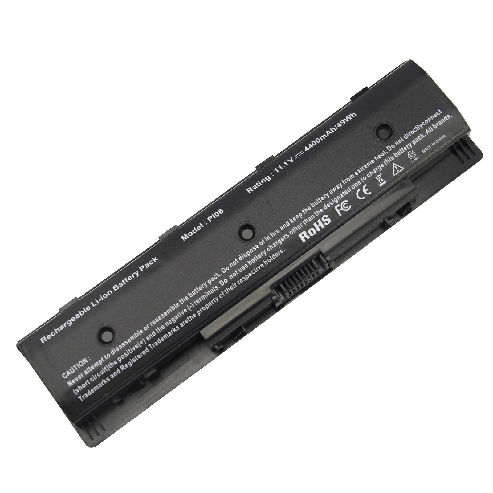For HP PI06 Notebook Battery 710416-001, 709988-421, 11.1V 4400mah