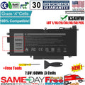 ?LOT 1-30 K5XWW Battery for Dell Latitude 5289 7389 7390 2-in-1 X49C1 71TG4 60Wh