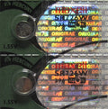 2 Maxell 396 SR726W Silver Oxide Batteries Hologram