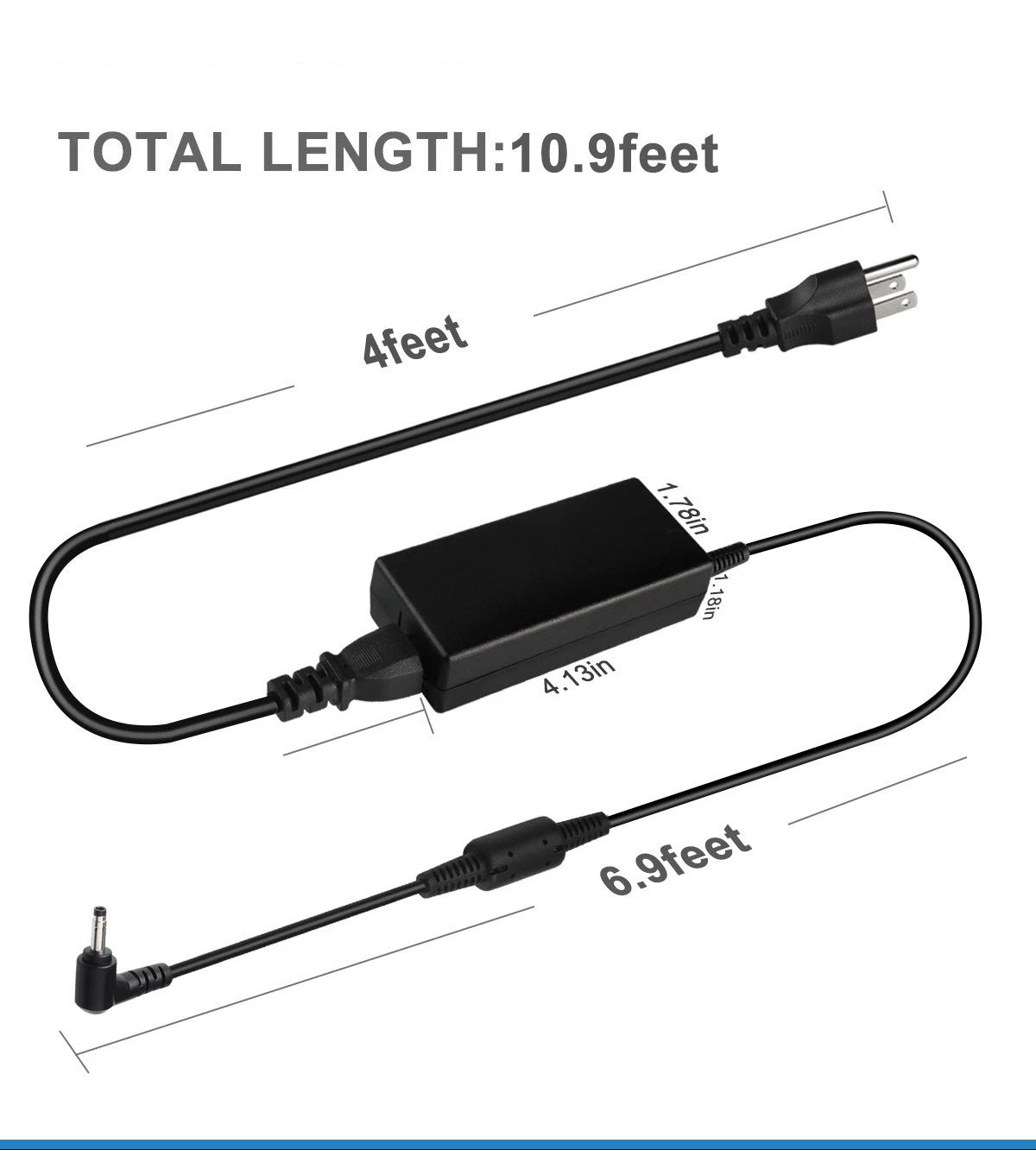 AC Adapter For Lenovo Flex 5-1570 Flex 6-11IGM Type 81CA 81A7 Charger Power Cord