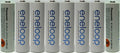 NEW BK-3MCCA Panasonic Eneloop 8 Pack AA NiMH Rechargeable Batteries