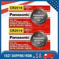 LOT 2-5-10NEW Panasonic 3V LITHIUM BATTERY CR2016 2016 BR2016 DL2016 Button Cell