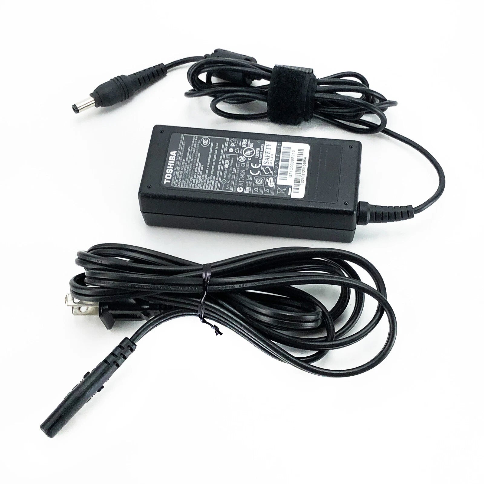 Open Box Genuine AC Adapter Charger for Toshiba Laptop with Cord 19V 3.42A 65W