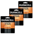 12 Count Duracell AAA Copppertop Alkaline Batteries FRESH